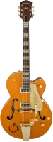 Gretsch G6120T-55 Vintage Select Edition '55 Chet Atkins, Bigsby, TV Jones, Vintage Orange Stain Lacquer Электрогитара полуакуст