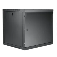 Caymon EPR412/B Шкаф телекоммуникационный настенный 19''. Поставляется в полностью собранном виде. Материал сталь. Передняя дверь из закаленного стекла.  Монтажная высота 12U. Габаритные размеры, мм (Ш x В x Г): 540 x 617 x 444.  Масса 18,7 кг. Цвет черны