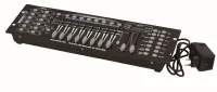 EUROLITE DMX Operator DMX контроллер, 192 канала, 12 приборов до 16 каналов, 16 bit для Pan/Tilt, 6 чейзеров по 240 сцен, 8 пресетов, копирование сцен, программ и записей, blackout, размеры: 19’’ - 3u