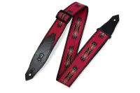 MSSN80-RED Print Series Ремень для гитары, полипропилен, Levy's