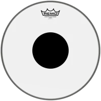 Пластик для малого барабана Remo Controlled Sound Clear Top Black Dot CS-0313-10