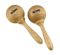 Nino percussion nino7  деревянные маракасы малые, эргономическая ручка, дуб