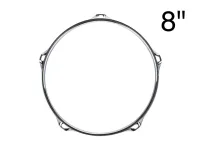 HA08-160805CR Обод малого и том барабана 8", верхний, сталь 1.6мм, LDrums