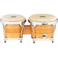 Meinl wb200snt-m  бонго деревянные, цвет супернатуральный, хромовая фурнитура