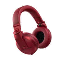 Pioneer hdj-x5bt-r - профессиональные диджейские наушники, 5 - 30000 гц, 102 дб,  36 ом, красные