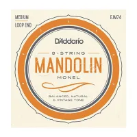 D'ADDARIO EJM74 MANDOLIN MONEL MEDIUM струны для мандолины, 11-40