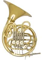 French horn F/Bb Artemis RFH-3089 - Двойная валторна со съемным раструбом и четырьмя роторами с механическими тягами