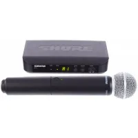 SHURE BLX24E/SM58  M17 662-686 MHz  радиосистема вокальная с капсюлем динамического микрофона SM58