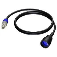 Procab CAB448/1.5-G- Кабель GREY POWERCON (розетка), Neutrik – SCHUKO Германия (розетка), 3х1,5 кв.мм