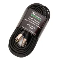 SL-AUDIO AC150B - микрофонный кабель 15 м., черный, шт