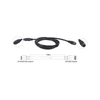 TS-10D, удлинитель 6-pin m-f, 10м