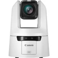 PTZ-камера Canon [CR-N700WH] 4K PTZ камера, 1" СMOS сенсор, 2160/60p, зум 15x, угол обзора 73°, 12G-SDI, GEN-LOCK, HDMI, USB-A, XLR, SRT, NDI|HX, встроенный автотрекинг, PoE+, цвет белый
