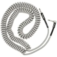 FENDER Professional Coil Cable 30' White Tweed инструментальный кабель, витой, длина 9 метров, белый твид