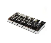 BB185-CR Бридж (струнодержатель) для 5-струнной бас-гитары, хром, Paxphil