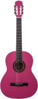 ARIA FIESTA FST-200 PK - классическая гитара, 19 ладов, верхняя дека: липа, задняя дека и обечайка: липа, гриф: нато, накладка: техвуд, цвет - розовый