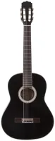 ARIA AK-25 BK - классическая гитара,19 ладов.Верхняя дека: ель. Задняя дека и обечайка: липа.Гриф: нато.Накладка грифа: палисандр.Бридж: палисандр.Мензура: 650 мм.Цвет: чёрный.