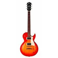 CR100-WBAG-CRS Classic Rock Электрогитара, красный санберст, с чехлом, Cort