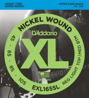 NMH-45 Nickel Lo-Riders Комплект струн для бас-гитары, 45-105, DR