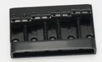 BB-19-BK Бридж (струнодержатель) бас-гитары, черный, Metallor