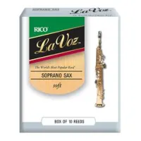 Rico ric10sf  трости для сопрано-саксофона мягкие, la voz, (s), 10 шт. в пачке
