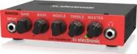 Tc electronic bam200 басовый усилитель 200 вт, компактный, класс d, 3-полосный эквалайзер, балансный di выход xlr