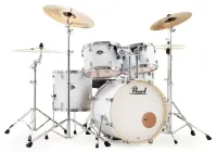 PEARL EXX-705NBR/C735 (EXX705NP/CA735, EXX705NP/CB735, HWP-830, SBR5003PE) - ударная уставновка Export серии, состоит из 5 барабанов, набора стоек и тарелок. (2016B/1007T/1208T/1414F/1455S). Цвет: 735 - Matte White