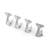 JB-150-4R-CR Колки для бас-гитары 4п, хром, Paxphil