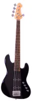ARIA STB-JB-DX5 BK Джаз-бас. Корпус из ольхи, гриф кленовый с палисандровой накладкой, 21 лад