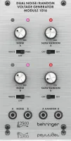 Behringer DUAL NOISE / RANDOM VOLTAGE GENERATOR MODULE 1016 нойз-генератор серии 2500 модуль для Eur
