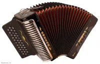 HOHNER Corona II XTREME FBbEb black - Аккордеон диатонический