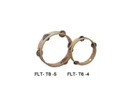TH8-5 Тамбурин, без мембраны, 5 пар бубенцов, Fleet