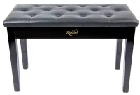 ROCKDALE 5101B банкетка для клавишника, сиденье 74х35 см, выс 50 см, дерево, чёрная
