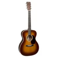 Martin 000-28 Ambertone  Standard Series акустическая гитара, Folk, с кейсом, цвет янтарный берст