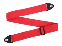 1355RED Polyweb Ace-Lock Ремень для гитары, красный, D'Andrea