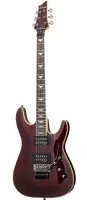 SCHECTER OMEN EXTREME-6 FR BCH - 6 струнная  электрогитара, 24 лада, корпус: красное дерево с топом из волнистого клёна, гриф: клён, на болтах, накладка: палисандр, звукосниматели: HH 2x Schecter Diamond Plus, регулировки: 2х громкость, тон (push-pull), 3