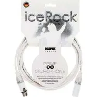 Klotz irfm0100  микрофонный кабель xlr(f)/ xlr(m), 1 м, белый, разъемы neutrik