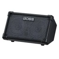 CUBE-ST2 мультиинструментальный комбо 10Вт (5Вт+5Вт), динамики 6,5"х2, 3 независимых входа с 3-х полосным эквалайзером и Reverb на каждый канал, AUX вход, автономное питание, USB, цвет чёрный Boss