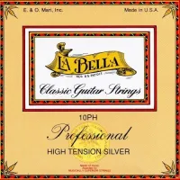 LA BELLA 10PH Professional High Tension Silver струны для классической гитары сильное натяжение