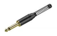 ROXTONE RJ2PX-BN Разъем  jack 1/4" моно. Размер 88,2*19.7 Макс. диаметр кабеля: 10мм, Цвет: черный