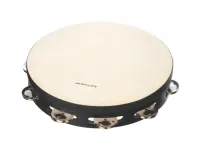 THD10BK Тамбурин 10" с кожей, черный, Fleet