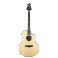 Breedlove oregon concert ce sit. -myrtlewood  электроакустическая гитара с кейсом, цвет натуральный