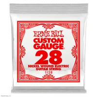 ERNIE BALL 1128 Nickel Wound .028 - Струна одиночная для электрогитары