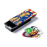 Dunlop jvhpt02h john van hamersveld indian pick tin  сувенирный набор медиат в пенале, жесткие, 6 шт