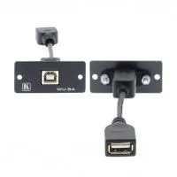 Kramer WU-BA(W)- Модуль-переходник c проходными разъемами USB