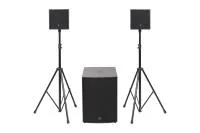 DS Proaudio ANT 815- Комплект из 2 коаксиальных 8" акустических систем CX 108 и активного 15" сабвуфера с DSP-процессором CX S315A, цвет черный