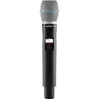 SHURE QLXD2/B87A G51 ручной передатчик серии QLXD с капсюлем микрофона BETA87A, диапазон 470-534 MHz