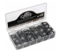 4820 Tortex Pitch Black Jazz III Коробка медиаторов, 6 толщин, 432шт, Dunlop