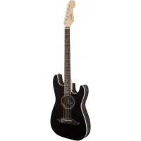 FENDER STRATACOUSTIC (V2) BLACK - Гитара электроакустическая шестиструнная