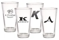 ZILDJIAN ZPACK14-4 Collectible Pint Glass Set подарочный набор барабанщика: 4 стакана с логотипами