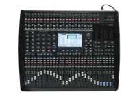 VOLTA D-MIX 24 with case Профессиональный цифровой микшерный пульт с кейсом. Конфигурация: 24 микрофонных предусилителя, 4 субгруппы, 24 директ выхода, 42 точки работы с DSP, 8 aux посылов, два 32-bit FX процессора эффетов, 42 цифровых гейта, 42 компрессо